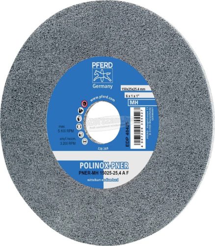 PFERD POLINOX kompakt vlies csiszolókerék PNER-MH 15003-25,4 SiC F 44691629