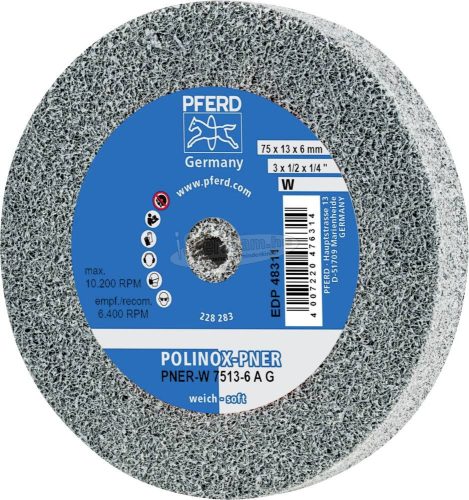 PFERD POLINOX kompakt vlies csiszolókerék PNER-W 7513-6 A G 44691641