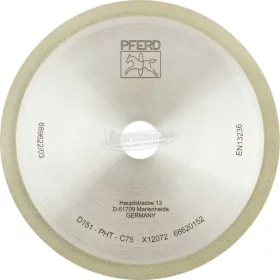   PFERD gyémántszemcsés csiszolószerszám 1A1R 150-1-7-20 D 151 PHT C75 68620152