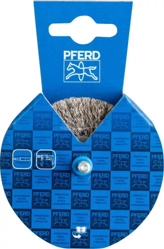 PFERD csapos körkefe, fonatlan POS RBU 7015/6 INOX 0,30 43701019