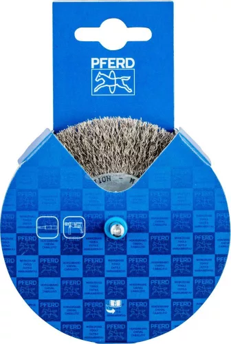 PFERD csapos körkefe, fonatlan RBU INOX több változatban