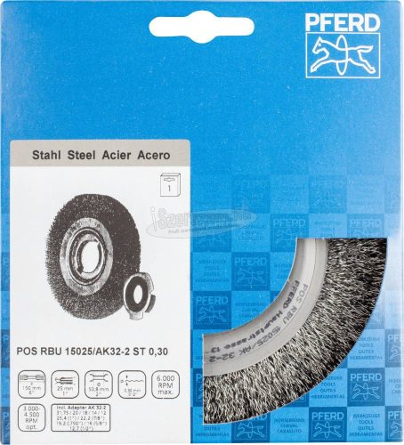 PFERD fonatlan körkefe POS RBU 15025/AK32-2 ST 0,30 43701209