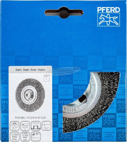 PFERD fonatlan körkefe POS RBU 11512/M14 ST 0,30 43502201