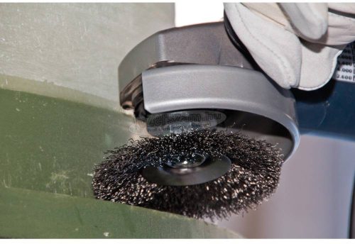 PFERD kúpos kialakítású kefe menettel, fonatlan POS KBU 10010/M14 INOX 0,35 43316003