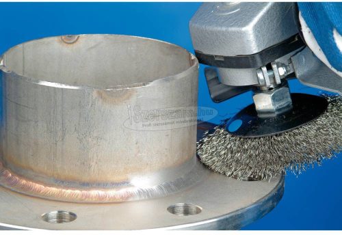 PFERD kúpos kialakítású kefe menettel, fonatlan POS KBU 11510/M14 INOX 0,35 43316023