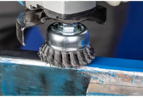 PFERD fazékkefe menettel, fonott POS TBG 80/M14 ST 0,50 43306031