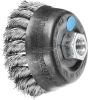 PFERD fazékkefe menettel, fonott POS TBG 80/M14 INOX 0,35 43306033