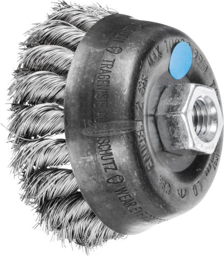 PFERD fazékkefe menettel, fonott POS TBG 80/M14 INOX 0,35 43306033