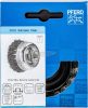 PFERD fazékkefe menettel, fonott POS TBG 80/M14 INOX 0,35 43306033