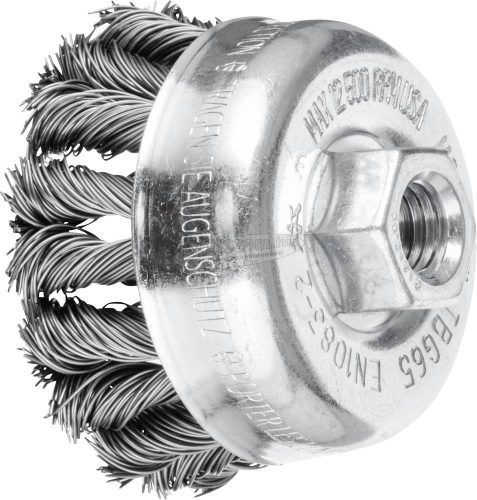 PFERD fazékkefe menettel, fonott POS TBG 65/M14 CT ST 0,50 43305051