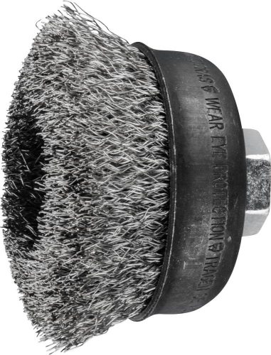 PFERD fazékkefe menettel, fonatlan POS TBU 75/M14 INOX 0,30 43469003