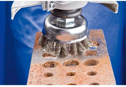 PFERD fazékkefe menettel, fonott POS TBG 65/M14 ST 0,50 43305001