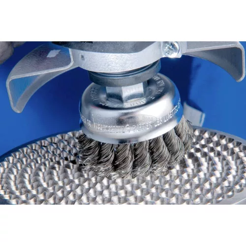 PFERD fazékkefe menettel, fonott TBG 65/M14 ST 0,50 43305021