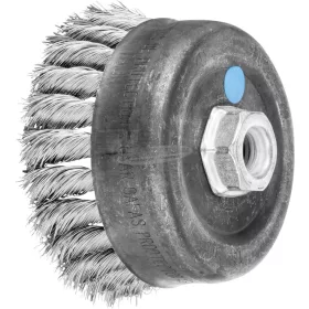   PFERD fazékkefe menettel, fonott TBG INOX több változatban