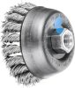 PFERD fazékkefe menettel, fonott TBG 80/M14 INOX 0,50 43306044