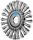 PFERD fonott körkefe POS RBG 12512/22,2 CT INOX 0,50 43303012
