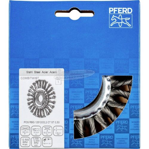 PFERD fonott körkefe POS RBG 12512/22,2 CT ST 0,50 43303010