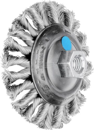 PFERD kúpos kialakítású kefe menettel, fonott KBG CT INOX több változatban