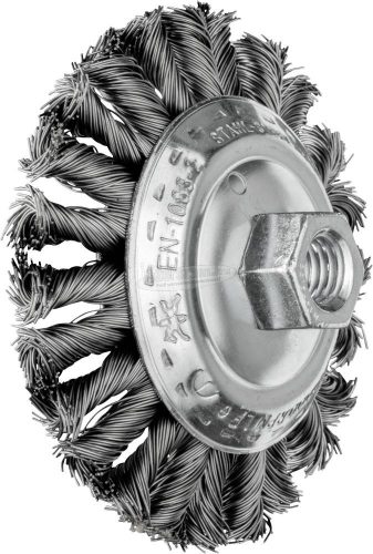 PFERD kúpos kialakítású kefe menettel, fonott KBG 10013/M14 CT ST 0,50 43312920