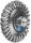 PFERD kúpos kialakítású kefe menettel, fonott POS KBG 12515/M14 INOX 0,50 43317007