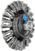 PFERD kúpos kialakítású kefe menettel, fonott POS KBG 11515/M14 CT INOX 0,50 43315015