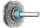 PFERD INOX-TOTAL kefe RBUIT 3006/6 INOX 0,20 43100012