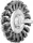 PFERD csapos körkefe, fonott RBG 7012/6 ST 0,35 43107011