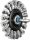 PFERD csapos körkefe, fonott RBG 7012/6 INOX 0,50 43107014