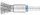 PFERD csapos ecsetkefe, fonatlan PBU 1312/6 INOX 0,15 43204109