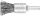 PFERD csapos ecsetkefe, fonatlan PBU 1516/6 ST 0,35 43203001