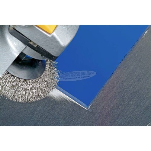 PFERD kúpos kialakítású kefe menettel, fonatlan POS KBU 12510/M14 INOX 0,35 43220121