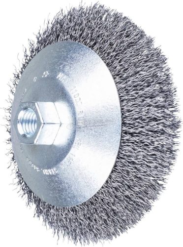 PFERD kúpos kialakítású kefe menettel, fonatlan POS KBU 12510/M14 ST 0,35 43220120