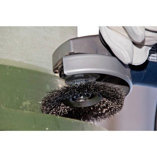 PFERD kúpos kialakítású kefe menettel, fonatlan POS KBU 12510/M14 ST 0,35 43220120