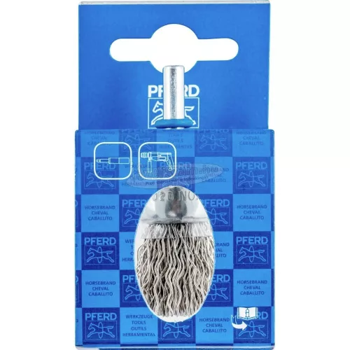 PFERD csapos ecsetkefe, fonatlan POS PBU 2022/6 INOX 0,50 43704006