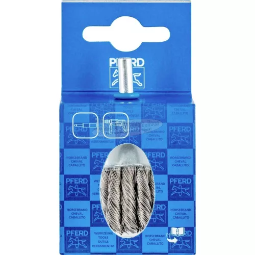 PFERD csapos ecsetkefe, fonott POS PBG 3028/6 INOX 0,35 43706006