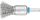 PFERD csapos ecsetkefe, fonatlan POS PBU 1516/6 INOX 0,20 43704014