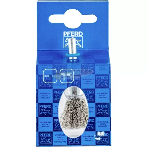 PFERD csapos ecsetkefe, fonatlan POS PBU 1516/6 INOX 0,20 43704014