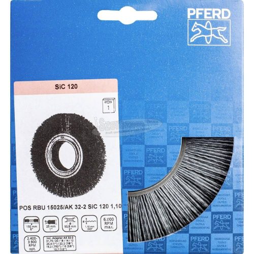 PFERD fonatlan körkefe POS RBU 15025/AK32-2 SiC 120 1,10 43701182