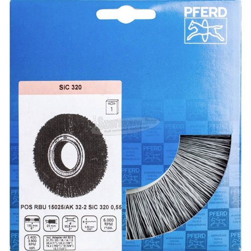 PFERD fonatlan körkefe POS RBU 15025/AK32-2 SiC 320 0,55 43701183