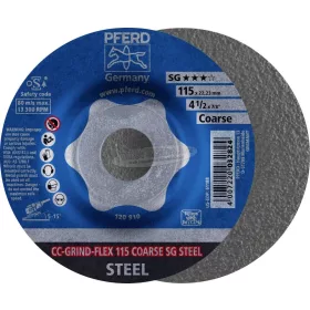   PFERD CC-GRIND csiszolókorong CC-GRIND-FLEX SG STEEL több változatban