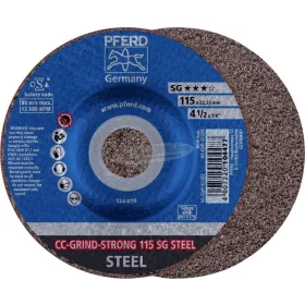   PFERD CC-GRIND csiszolókorong CC-GRIND-STRONG 115 SG STEEL 64181115