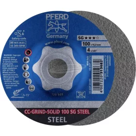   PFERD CC-GRIND csiszolókorong CC-GRIND-SOLID SG STEEL több méretben