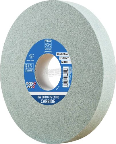 PFERD köszörűkorong BW 30040-76,2 CN 80 CARBIDE 39009730