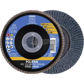   PFERD 69398192 PFERD POLIFAN fogazott alátét PFC 125 Z 40 PSF STEELOX 125mm 5db 69398192