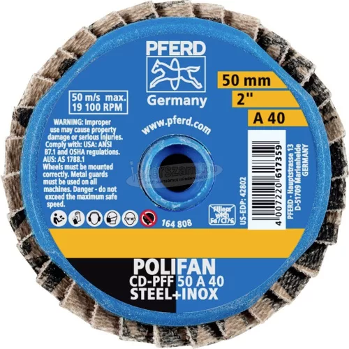 PFERD COMBIDISC Mini-POLIFAN korong CD PFF 50 A 40 42719104