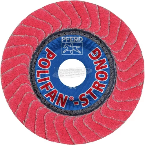 PFERD POLIFAN legyezőlapos csiszolókorong PFC 125 CO-FREEZE 36 SGP STRONG INOX 67789025