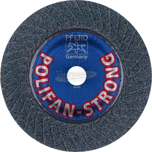PFERD POLIFAN legyezőlapos csiszolókorong PFC 180 Z 50 SGP STRONG STEEL 67788180