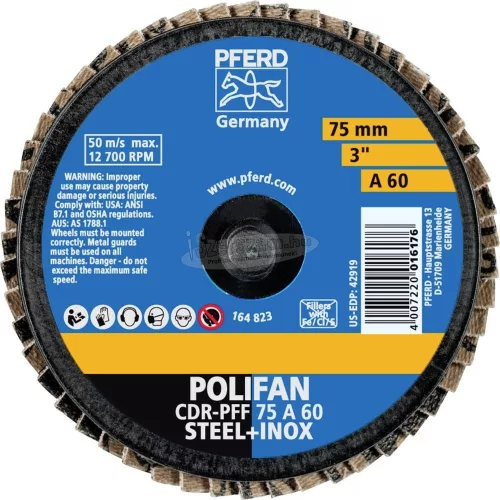 PFERD COMBIDISC Mini-POLIFAN korong CDR PFF 75 A 60 47202531