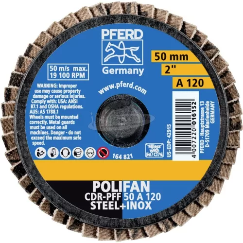 PFERD COMBIDISC Mini-POLIFAN korong CDR PFF A több változatban