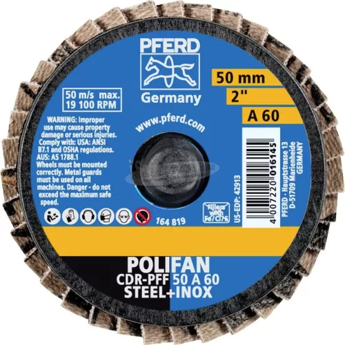PFERD COMBIDISC Mini-POLIFAN korong CDR PFF 50 A 60 47202528